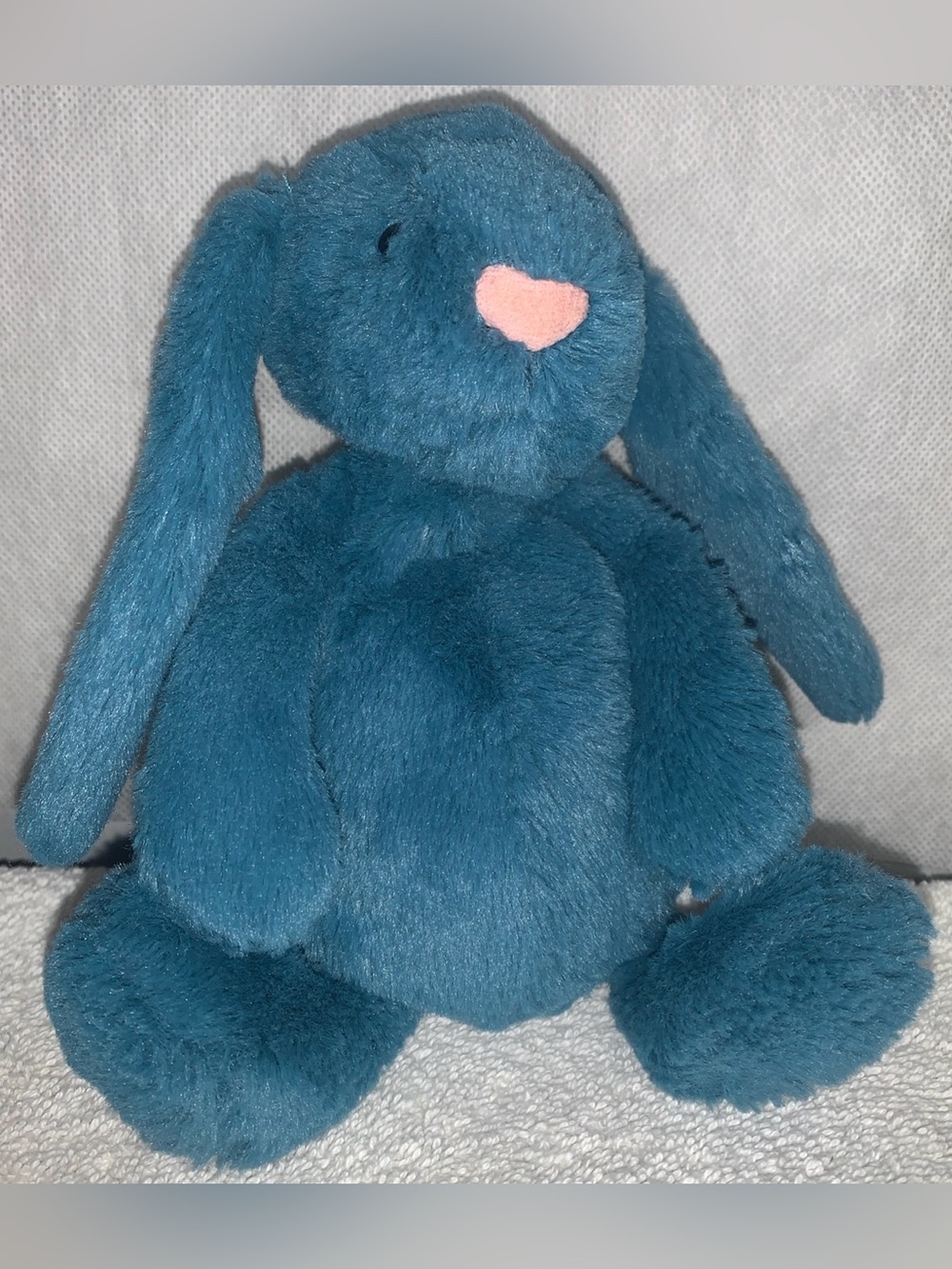 7in Rare & Retired Jellycat Bashful Bunny (Mineral Blue) *PRE OWNED ‼️FADED TAG